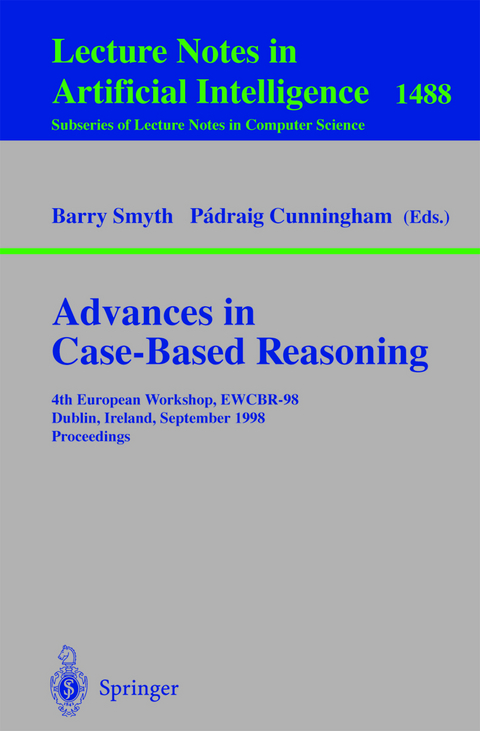 Advances in Case-Based Reasoning - 