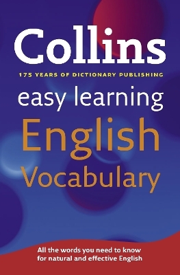 Easy Learning English Vocabulary -  Collins Dictionaries