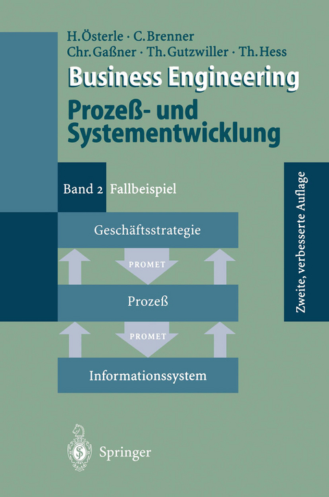 Business Engineering Prozeß- und Systementwicklung - Hubert Österle, Claudia Brenner, Christian Gaßner, Thomas Gutzwiller, Thomas Hess