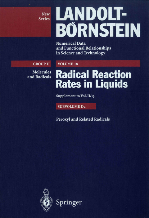 Peroxyl and Related Radicals - J.A. Howard