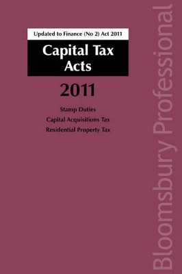 Capital Tax Acts 2011 - 