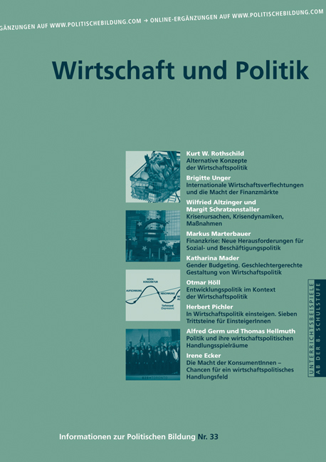 Wirtschaft und Politik - 