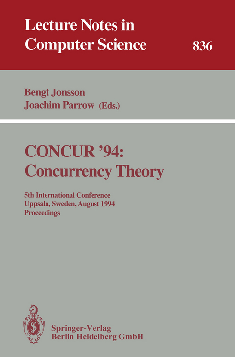 CONCUR '94: Concurrency Theory - 