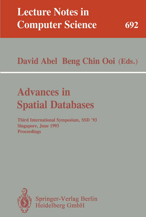 Advances in Spatial Databases - 