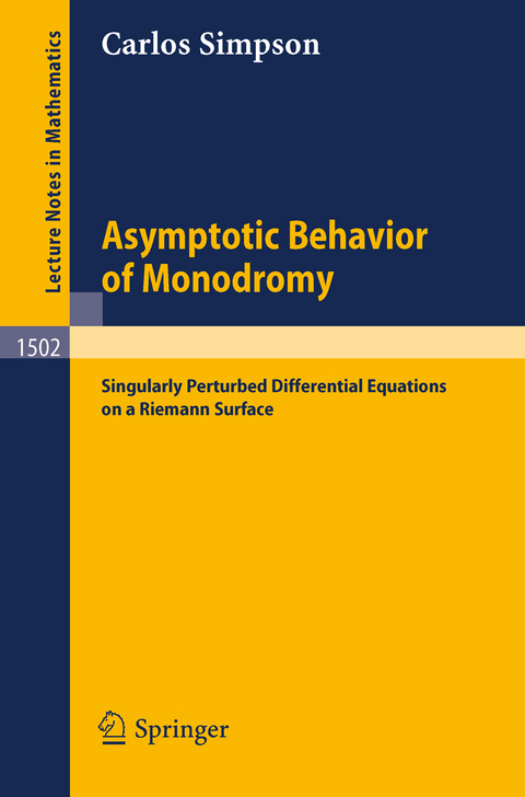 Asymptotic Behavior of Monodromy - Carlos Simpson