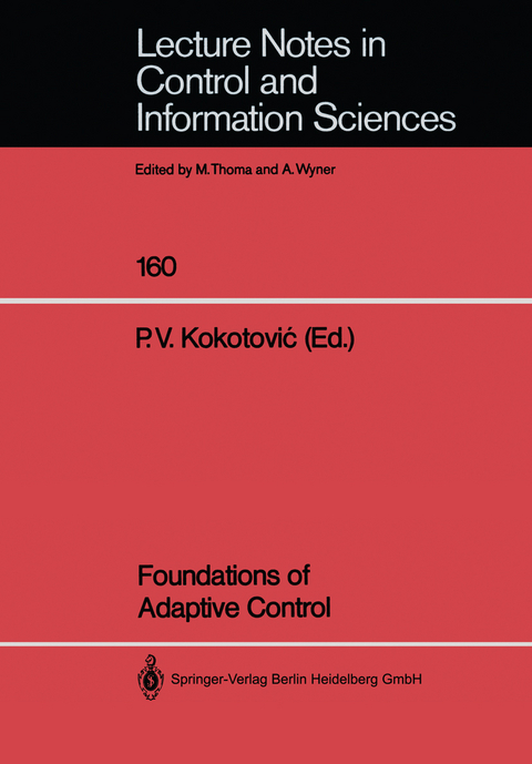 Foundations of Adaptive Control - 