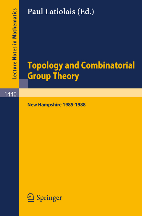 Topology and Combinatorial Group Theory - 