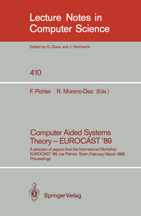 Computer Aided Systems Theory - EUROCAST '89 - 