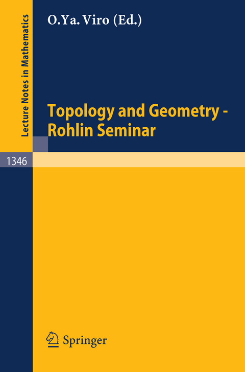 Topology and Geometry - Rohlin Seminar - 