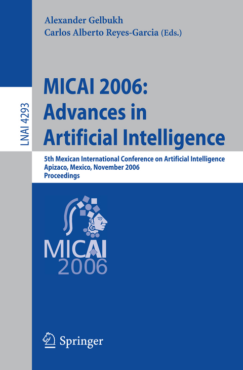 MICAI 2006: Advances in Artificial Intelligence - 