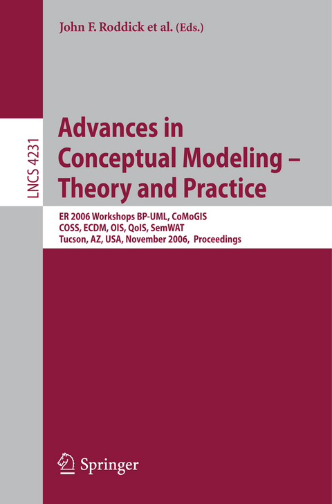 Advances in Conceptual Modeling - Theory and Practice - 