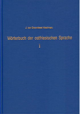 Wörterbuch der ostfriesischen Sprache - Band 1 - J ten Doornkaat Koolman