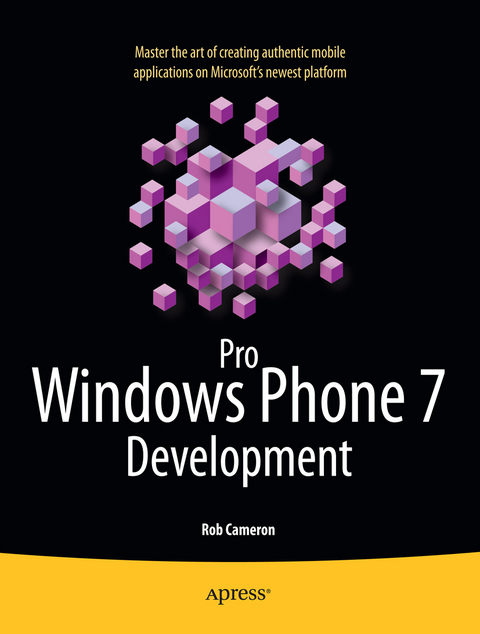 Pro Windows Phone 7 Development - Rob Cameron