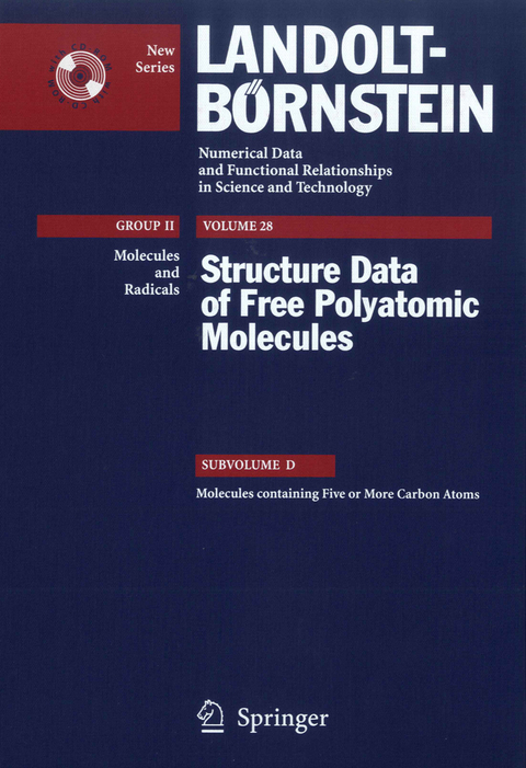 Molecules containing Five or More Carbon Atoms