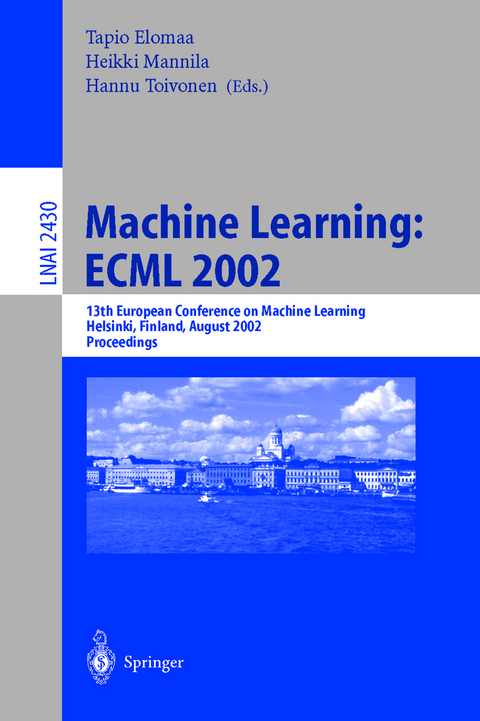 Machine Learning: ECML 2002 - 