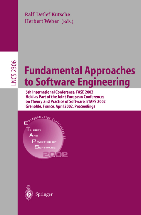 Fundamental Approaches to Software Engineering - 