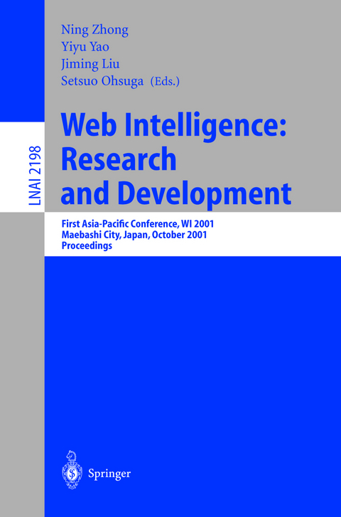 Web Intelligence: Research and Development - 