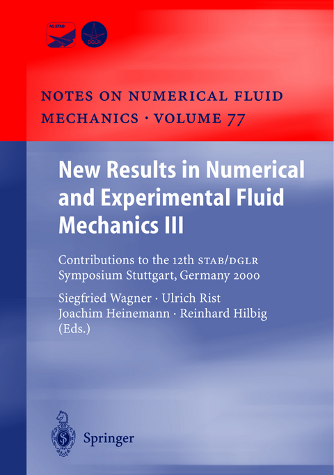 New Results in Numerical and Experimental Fluid Mechanics III - 