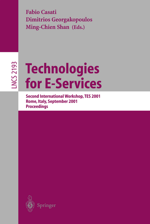 Technologies for E-Services - 