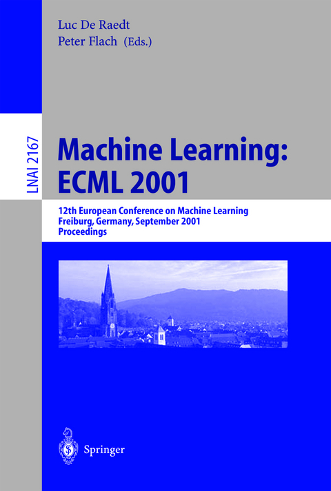 Machine Learning: ECML 2001 - 