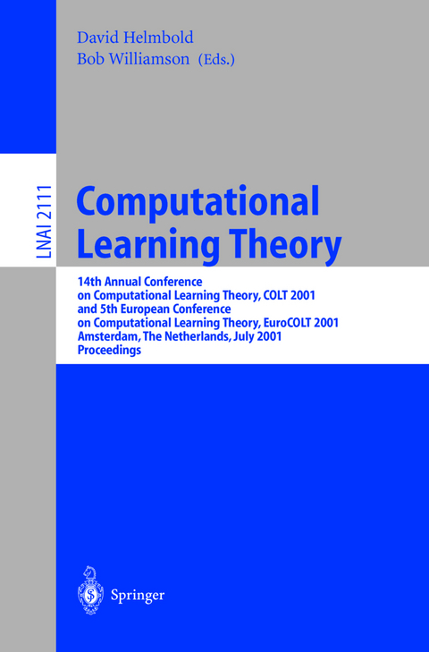 Computational Learning Theory - 