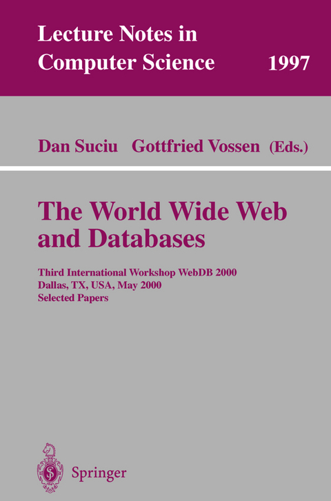 The World Wide Web and Databases - 