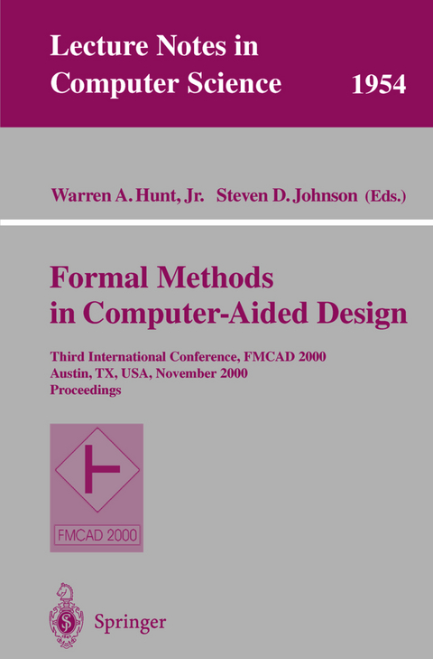 Formal Methods in Computer-Aided Design - 
