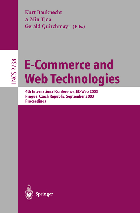 E-Commerce and Web Technologies - 