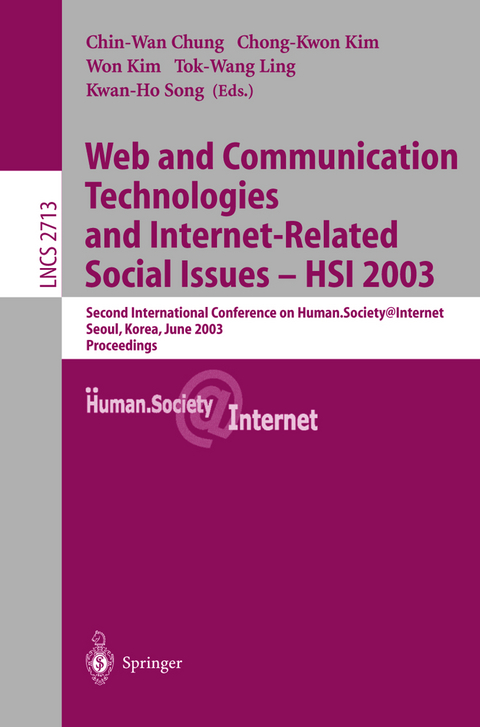 Web Communication Technologies and Internet-Related Social Issues - HSI 2003 - 