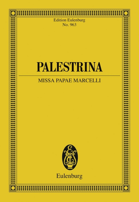 Missa Papae Marcelli - Giovanni Pierluigi da Palestrina