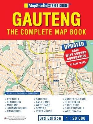 Street Guide Gauteng Complete -  Map Studio