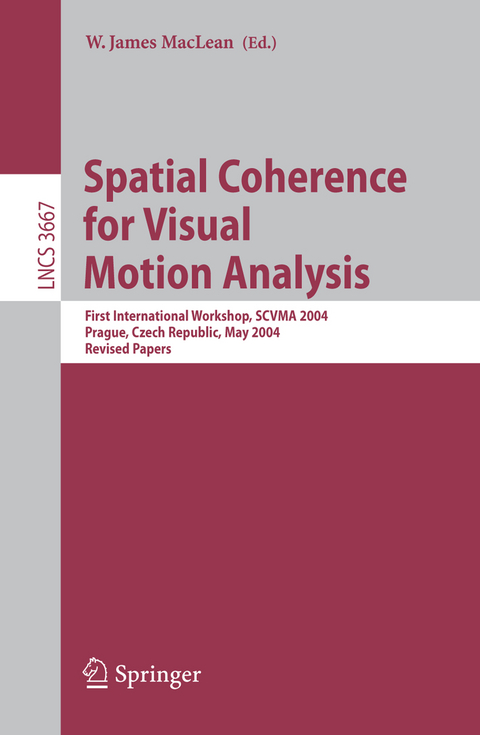 Spatial Coherence for Visual Motion Analysis - 