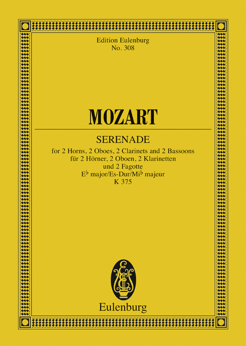 Serenade a 8 Eb major - Wolfgang Amadeus Mozart