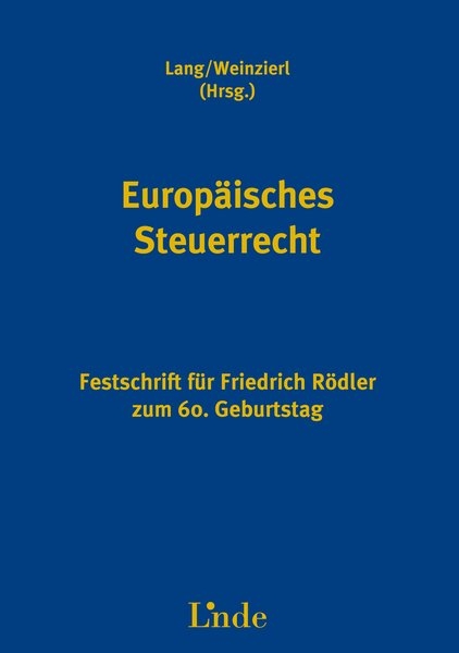 Europäisches Steuerrecht - 