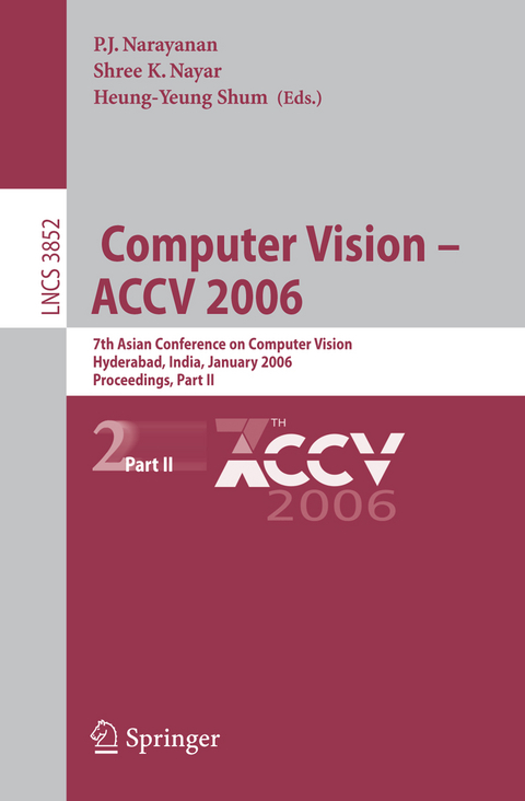 Computer Vision - ACCV 2006 - 