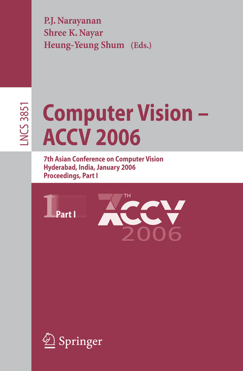Computer Vision - ACCV 2006 - 