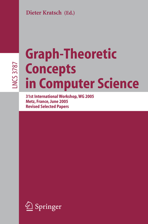 Graph-Theoretic Concepts in Computer Science - 