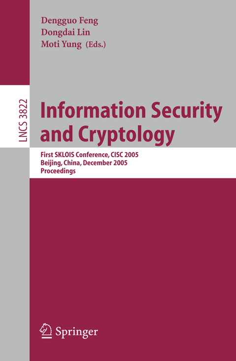 Information Security and Cryptology - 