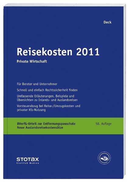 Reisekosten 2011 - Wolfgang Deck