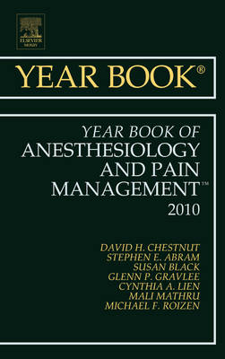 Year Book of Anesthesiology and Pain Management 2010 - David H. Chestnut