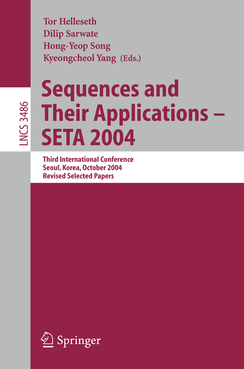 Sequences and Their Applications - SETA 2004 - 