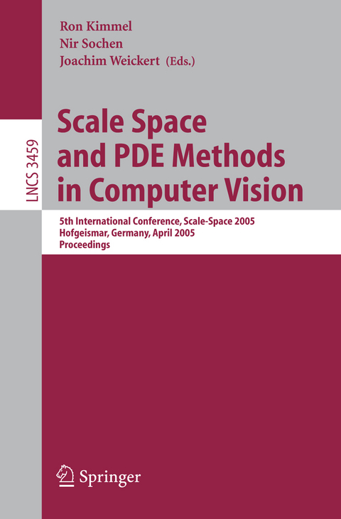 Scale Space and PDE Methods in Computer Vision - 