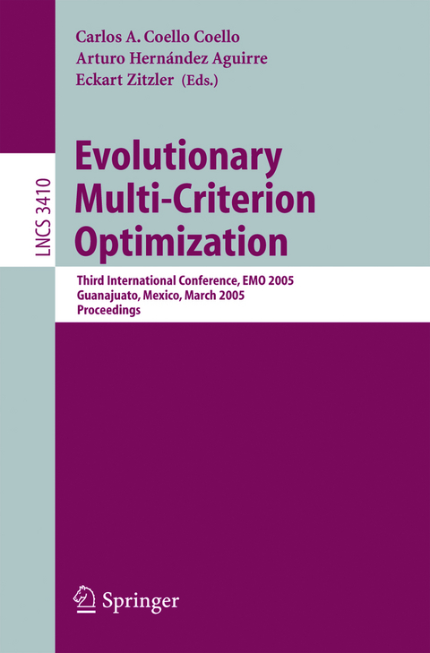 Evolutionary Multi-Criterion Optimization - 