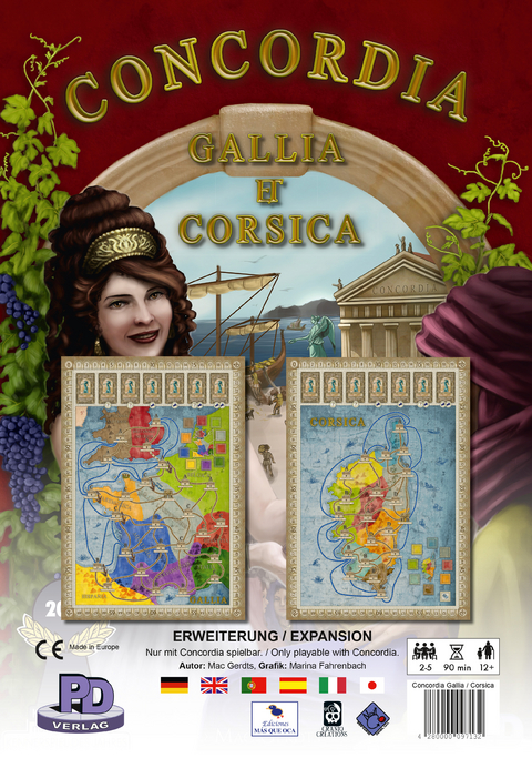 Concordia, Gallia Et Corsica (Spiel-Zubehör) - Mac Gerdts