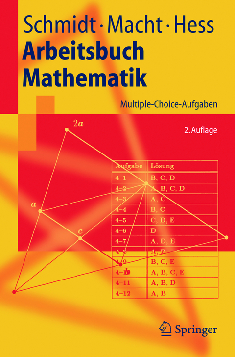 Arbeitsbuch Mathematik - Klaus D. Schmidt, Wolfgang Macht, Klaus Th. Hess