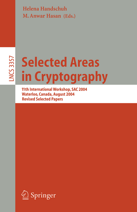 Selected Areas in Cryptography - 