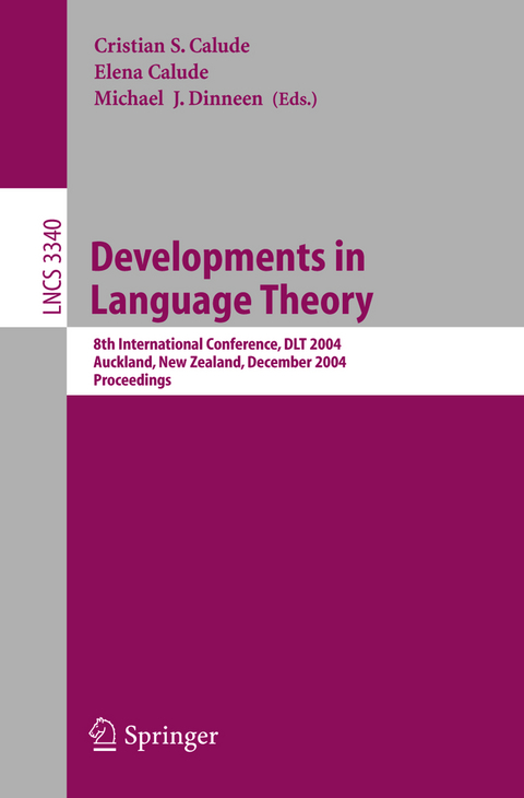 Developments in Language Theory - 