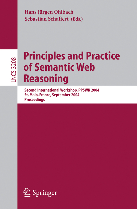 Principles and Practice of Semantic Web Reasoning - 