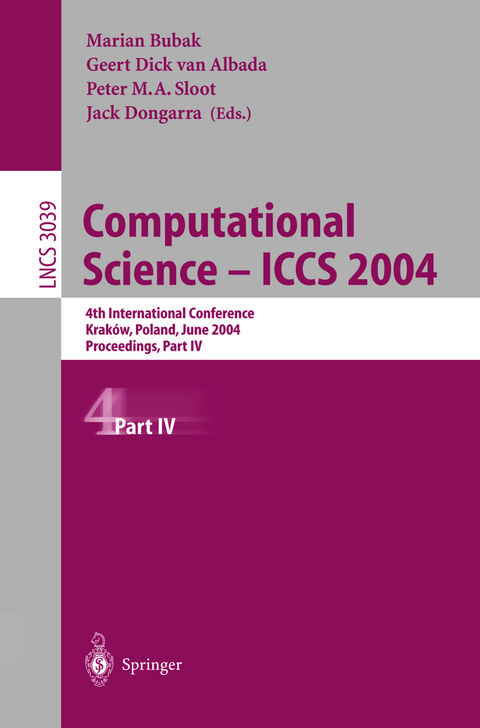 Computational Science — ICCS 2004 - 