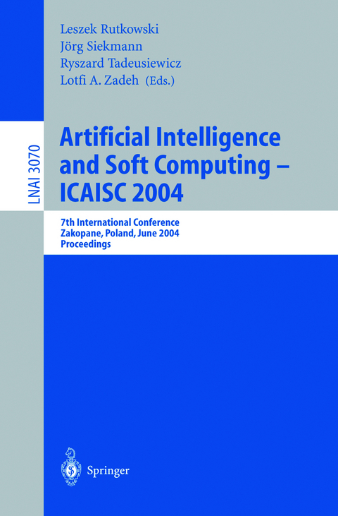 Artificial Intelligence and Soft Computing — ICAISC 2004 - 